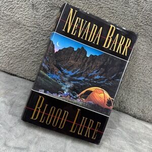Nevada Barr Blood Lure Book First Edition Hardcover EUC Anna Pigeon Mystery